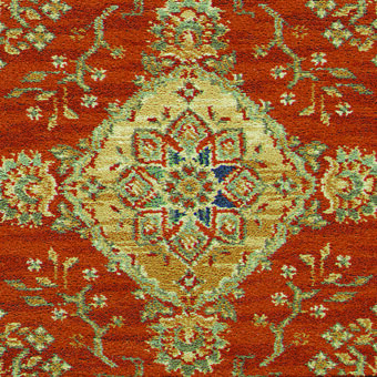 Renaissance Amber Kashan Broadloom carpet by Brintons