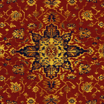 Renaissance Classics Bazaar Red Broadloom carpet by Brintons