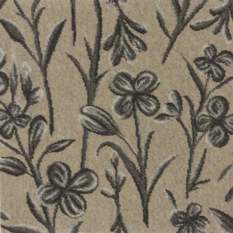 Purely Natural Flora and Fauna Fleur Bamboo carpet by Brintons