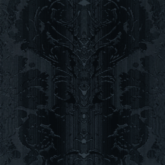 Timorous Beasties Collection By Brintons Jet Damask carpet by Brintons