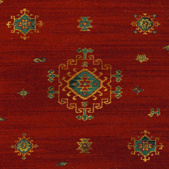 Renaissance Classics Khali Fire Broadloom carpet by Brintons
