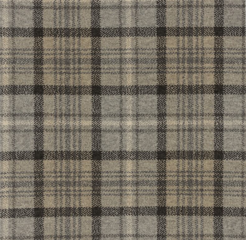 Purely Natural Plaids Maclennan Grey carpet by Brintons