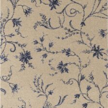 Classic Florals Nouveau Parterre Chalk Blue carpet by Brintons