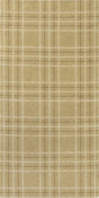 New Living Plaid Honey carpet by Brintons