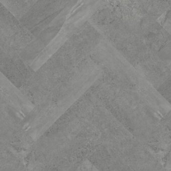 View of Groovy Granite - Steel Parquet (Maximus) luxury vinyl tile by Invictus