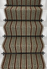 Carrock – Basil stair runner by Off The Loom