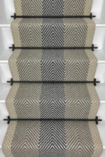 Ebchester Nature – Soumak stair runner by Off The Loom