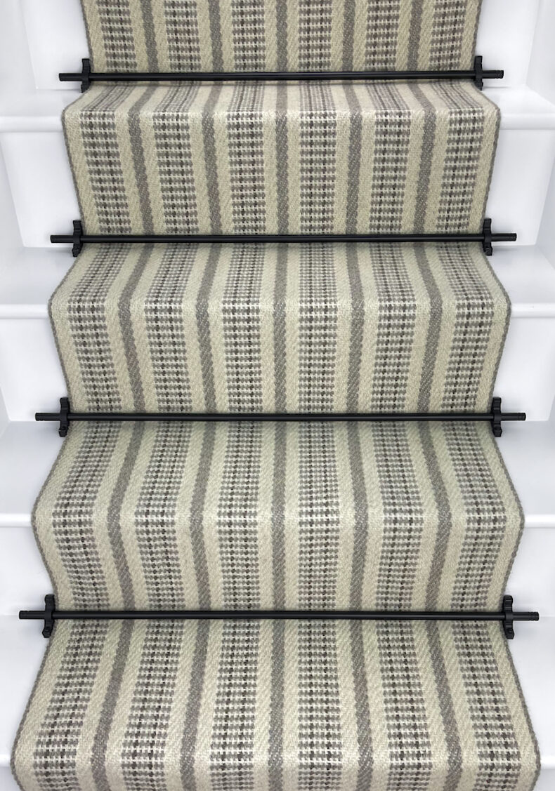 Corbridge Nature – Oyster stair runner by Off The Loom