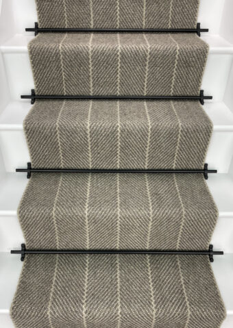 Hadston Nature – Bourbon stair runner by Off The Loom