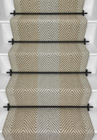 Ebchester Nature – Leno stair runner by Off The Loom