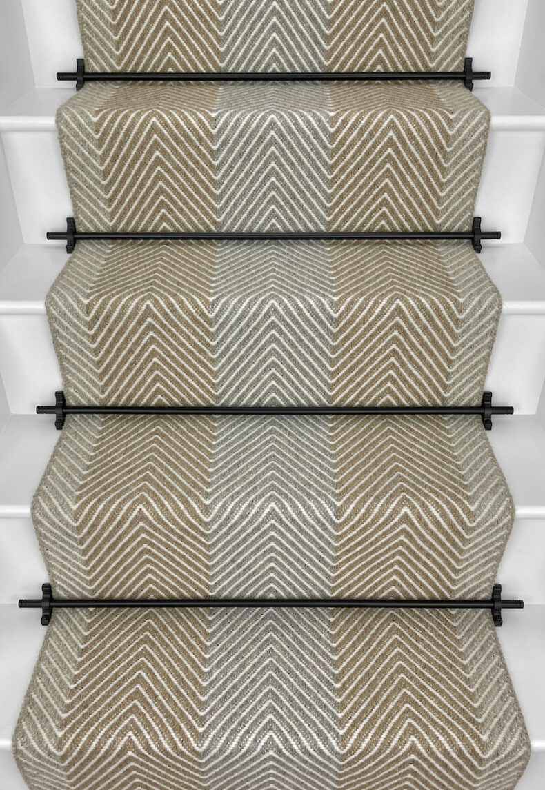 Ebchester Nature – Leno stair runner by Off The Loom