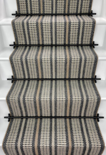 Corbridge Nature – Cityscape stair runner by Off The Loom