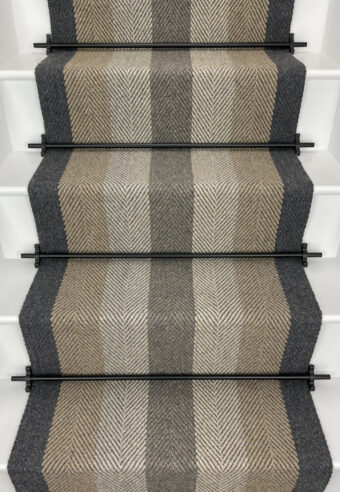 Stannington Nature – Romsley stair runner by Off The Loom