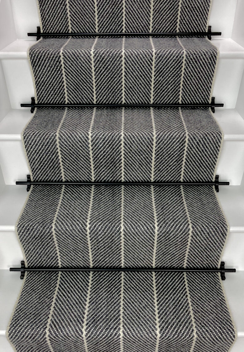 Hadston Nature – Canadian stair runner by Off The Loom