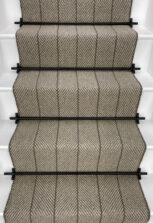 Hadston Nature – Tennessee stair runner by Off The Loom