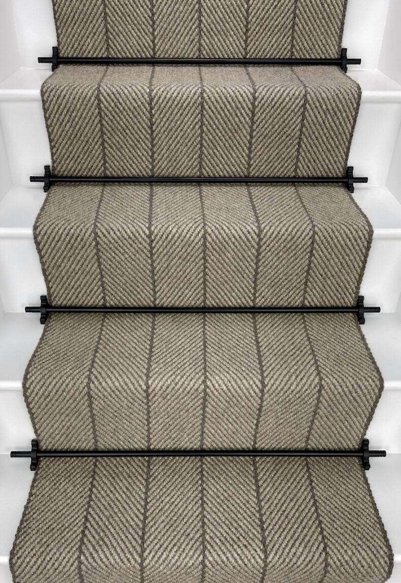 Hadston Nature – Tennessee stair runner by Off The Loom