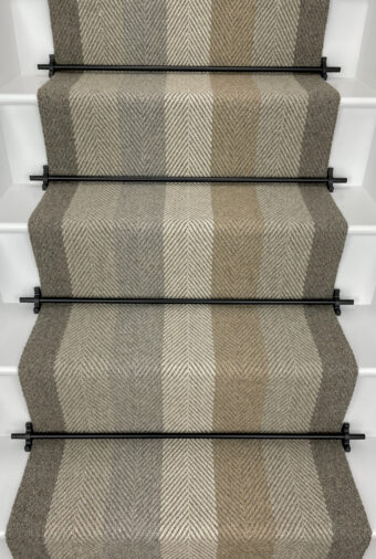 Stannington Nature – Dodford stair runner by Off The Loom