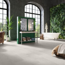 View of Groovy Granite - Alabaster (Maximus Click) luxury vinyl tile by Invictus