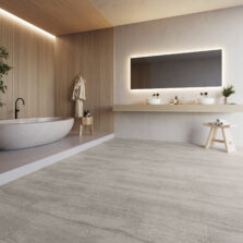 View of Tivoli Stone - Pepper (Maximus ) luxury vinyl tile by Invictus