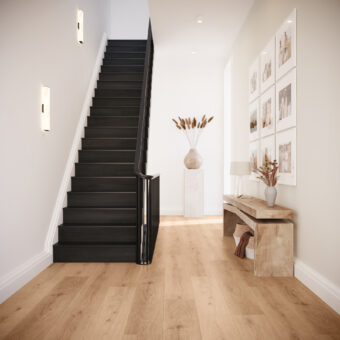 View of Silk Oak - Oat (Maximus ) luxury vinyl tile by Invictus