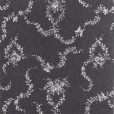 Classic Florals Nouveau Toile Papillon Grey carpet by Brintons