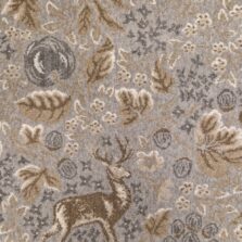 Purely Natural Flora and Fauna Woodland Stag Cloud carpet by Brintons