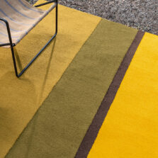 Habitat Festival Stripe Yellow Outdoor 496516 rug by Brink