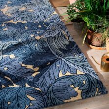 Acanthus Indigo Outdoor 427318 rug by Morris