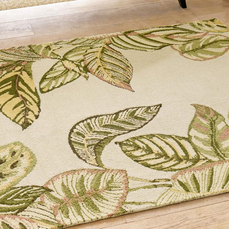 Calathea Samphire Outdoor 445617 rug by Sanderson