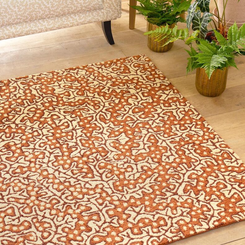 Truffle Sandstone Outdoor 446003 rug by Sanderson