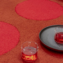 Habitat Festival Dots Red Outdoor 495800 rug by Brink