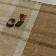 Zona Cashew Block Stripe Outdoor 497501 rug by Brink