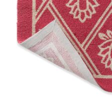 Porchester Poppy Red Outdoor 480200 rug by Laura Ashley
