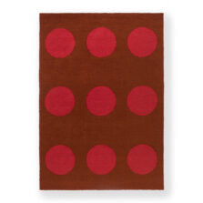 Habitat Festival Dots Red Outdoor 495800 rug by Brink