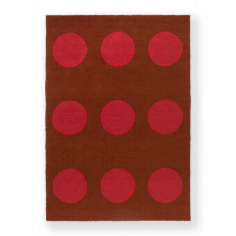 Habitat Festival Dots Red Outdoor 495800 rug by Brink 