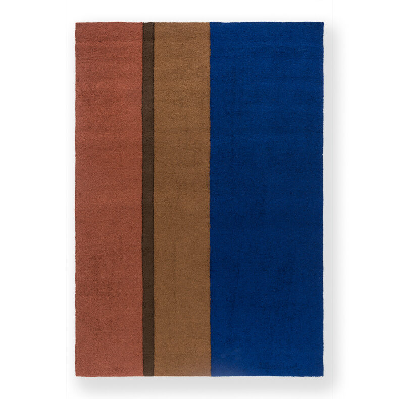 Habitat Festival Stripe Blue Outdoor 496518 rug by Brink
