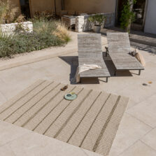 Zona Olive Stitch Outdoor 495707 rug by Brink