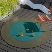 Habitat Festival Aqua Outdoor 496308 rug by Brink