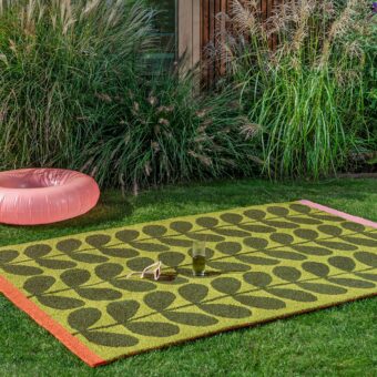 Solid Stem Seagrass Outdoor 464507 rug by Orla Kiely