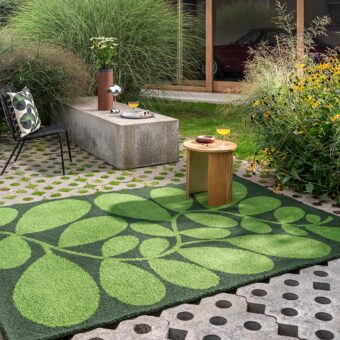 Sycamore Dill Outdoor 464207 rug by Orla Kiely