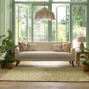 Truffle Olive Outdoor 446007 rug by Sanderson