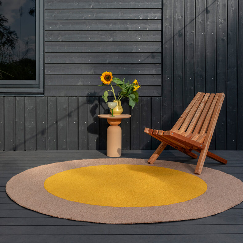 Habitat Festival Yellow Outdoor 496306 rug by Brink