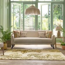 Calathea Samphire Outdoor 445617 rug by Sanderson
