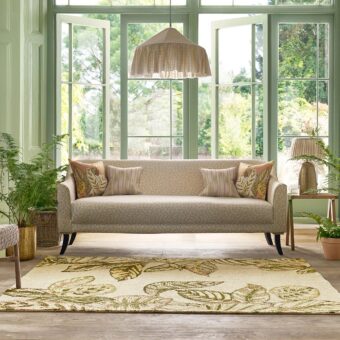 Calathea Samphire Outdoor 445617 rug by Sanderson
