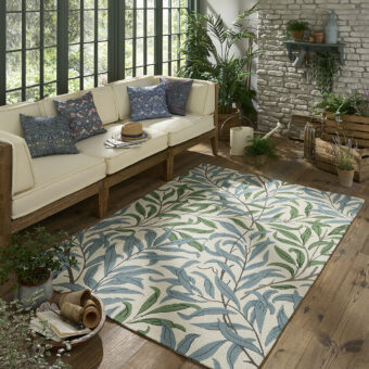 Willow Boughs Leafy Arbor Outdoor 428607 rug by Morris
