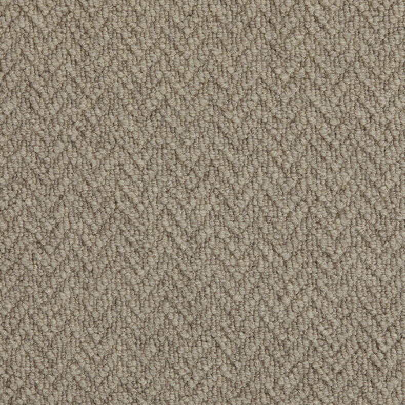 Sawley Wool Loop Aluminium carpet by Westex