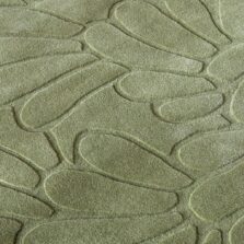 Coleby Petals Hedgerow Green 78807 rug by Laura Ashley