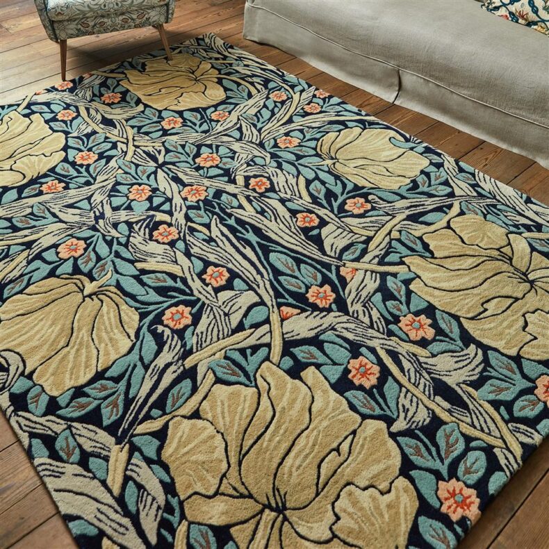 Pimpernel Indigo 28818 rug by Morris