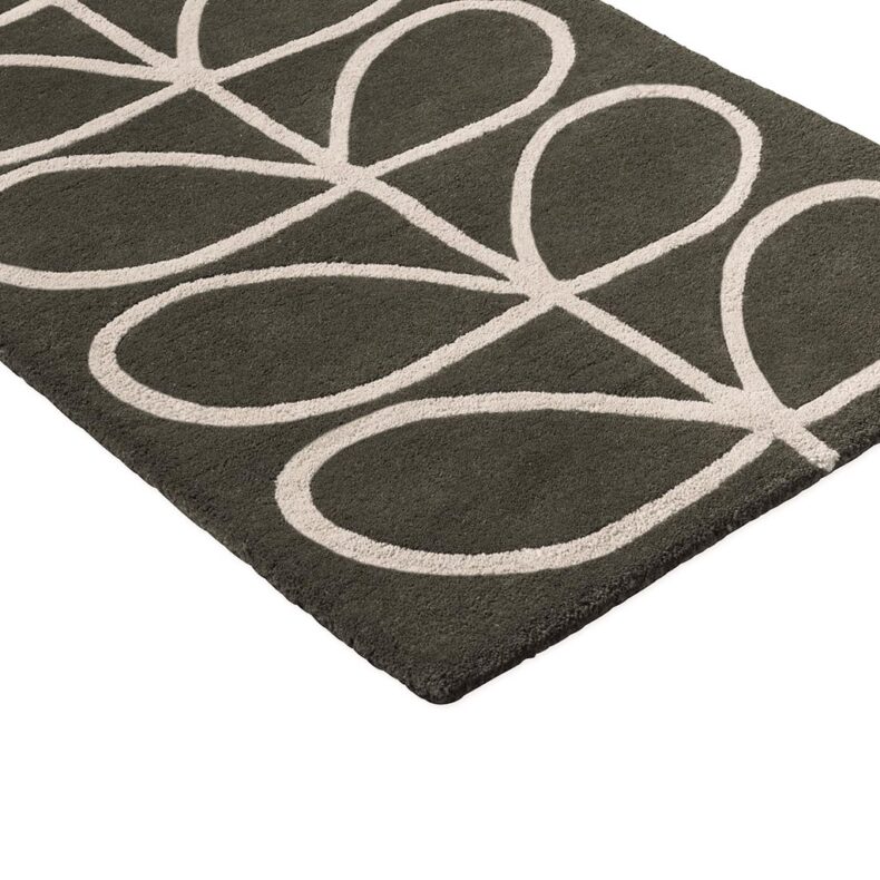 Linear Stem Slate Runner 60505 rug by Orla Kiely