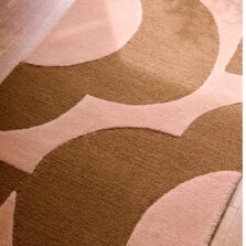 Prism Flower Pink Terracotta 158002 rug by Orla Kiely